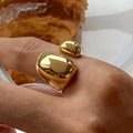 Anello Doppia Goccia d'Acqua