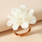 Ring Großer Weißer Blumenring