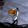 Anello Fascia Occhio di Tigre