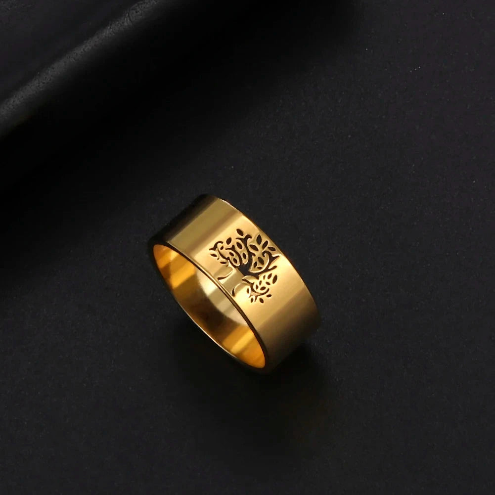 Bague Arbre de Vie Eternité or