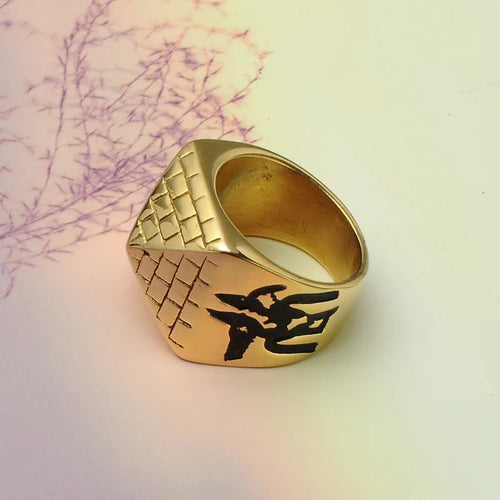 Anello con Piramide Egiziana oro