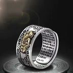 Bague Bouddhiste Om Tibétain pour Homme ou Femme