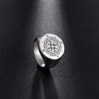 Anello Bussola Rosa dei Venti stile 1