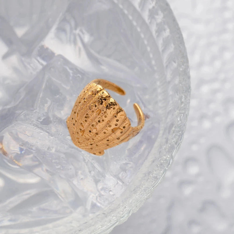 Anello Conchiglia Conchiglia di San Giacomo per Donna