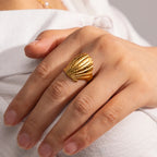 Anello Conchiglia Conchiglia di San Giacomo per Donna