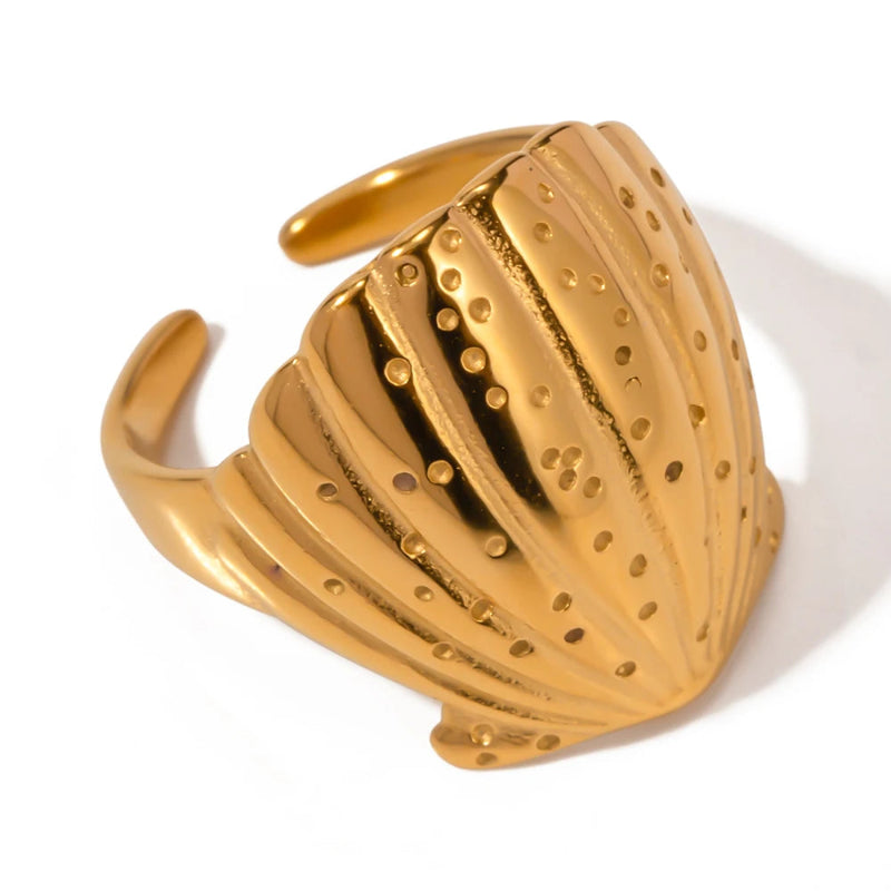 Anello Conchiglia Conchiglia di San Giacomo per Donna