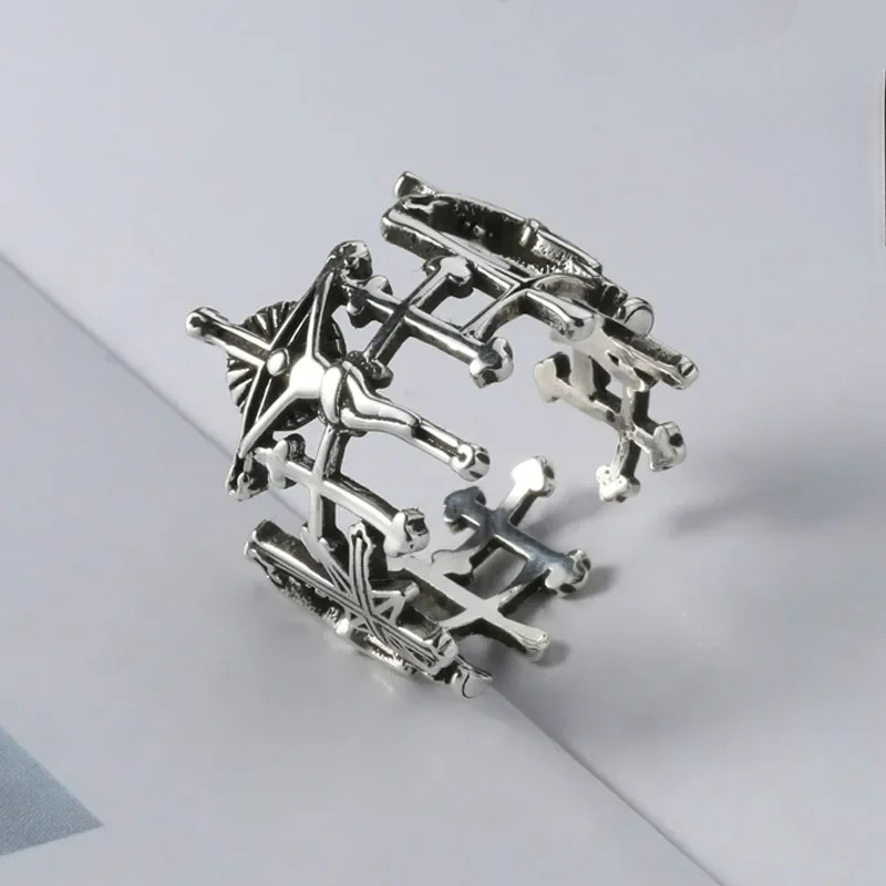 Bague Croix de Jésus Femme