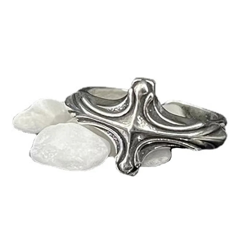Bague croix style médiéval