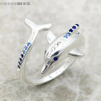 Delfin-Saphir-Ring - Exception®