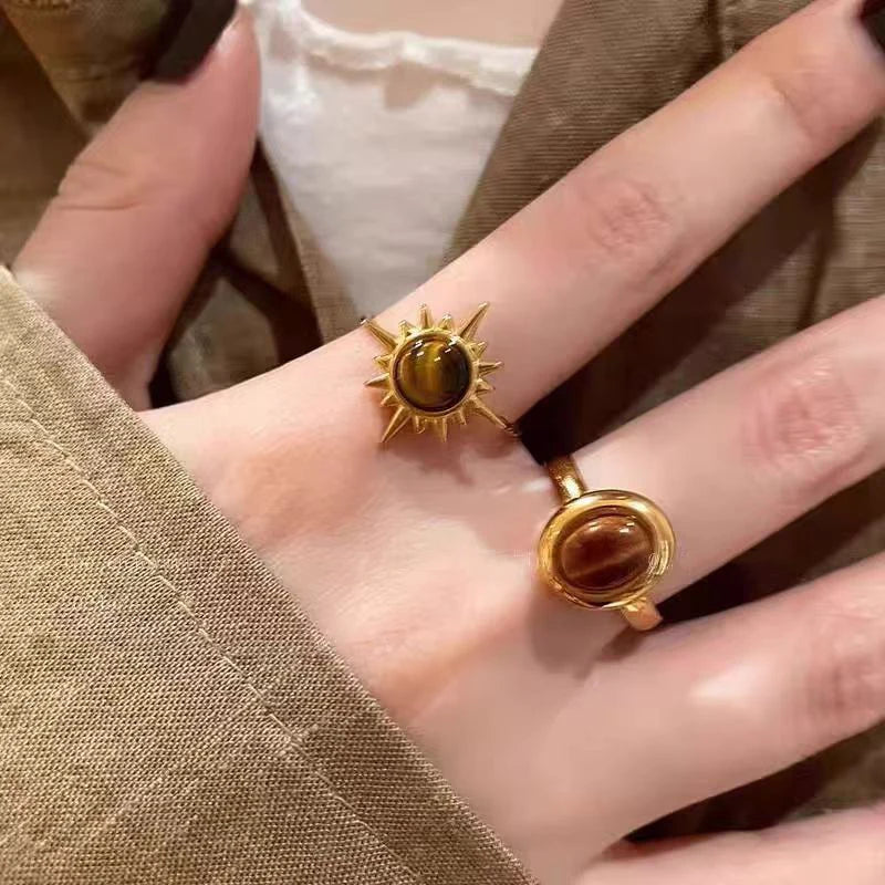 Bague de Protection Oeil de Tigre