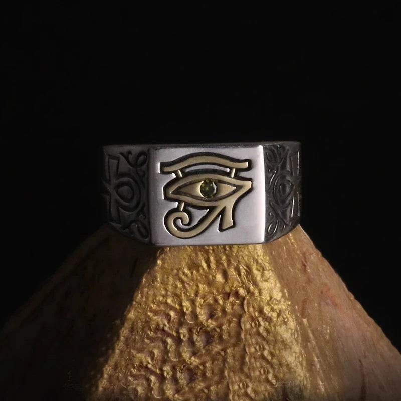 Ägyptischer Ring Horusauge