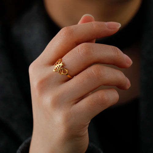 Anillo de mujer abeja oro