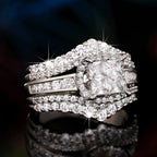 Anello donna zircone cubico 