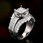 Anello donna zircone cubico 