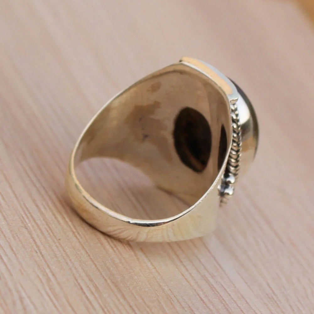 Labradorit-Ring 