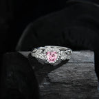 Bague laurier et coeur