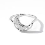 Anello Luna Astri Donna argento