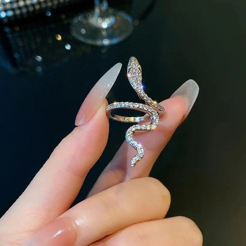 Zircon Slange Ring til Kvinder