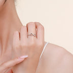 Anel Símbolo Infinito Anel Mulher Zircónias