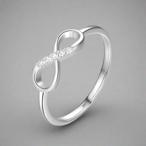 Uendelighedssymbol Ring Kvinde Zirconer