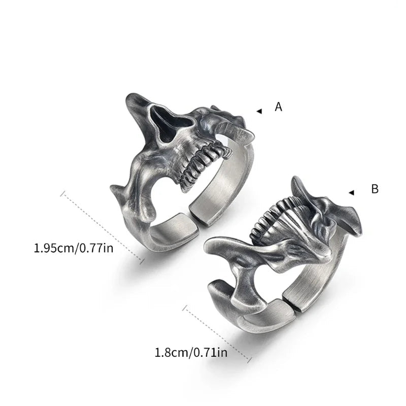 Bague Tête de Mort Homme ou Femme