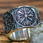 Anello vichingo Vegvisir