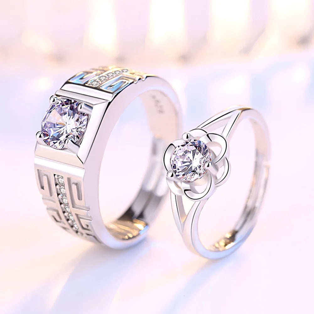 Anelli per Coppie Anello Fiore