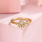 Ringe für Paare Sonnenring mit Sonnen-Zirkonia