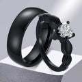 Anelli per Coppie Cuore Anello Romantico e Zircone