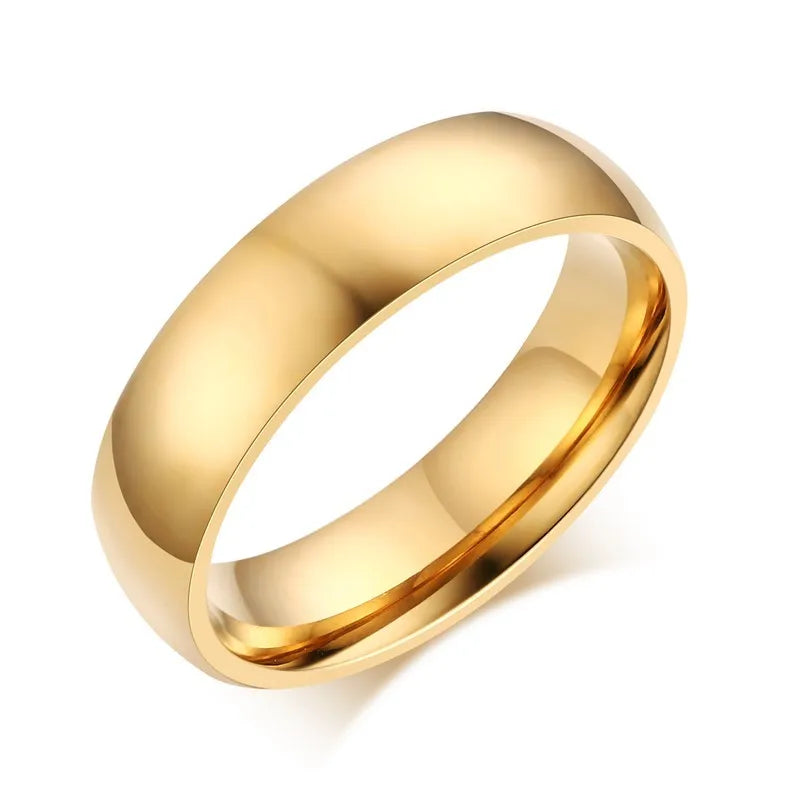 Anelli per Coppie Cuore Anello Romantico e Zircone oro uomo