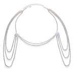 Schulter-Schmuck für Damen - Schlüsselbein- & Schulterkette Silber