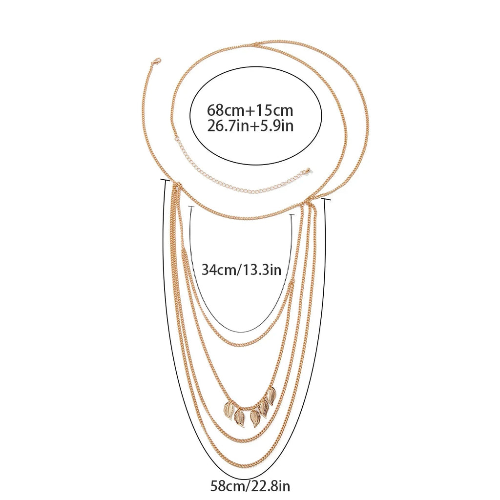 Schmuck für die Schulter Damen - Schlüsselbein & Kettenarm & Schultern