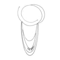 Schmuck für die Schulter Damen - Schlüsselbein & Kettenarm & Schultern Silber