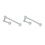 12 Constellations Zodiac Sign Earrings for Women Taurus