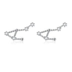 12 Constellations Zodiac Sign Earrings for Women Libra