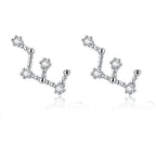 12 Constellations Zodiac Sign Earrings for Women Virgo