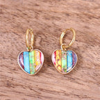 Orecchini 7 Chakra con Pietre Donna