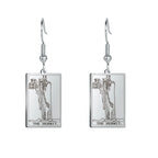 Boucles d'oreilles carte de tarot