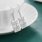 Boucles d'oreilles carte de tarot