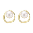 Boucles d'Oreilles Clou avec Perle