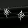 Boucles d'Oreilles Clou Etoile pour Homme