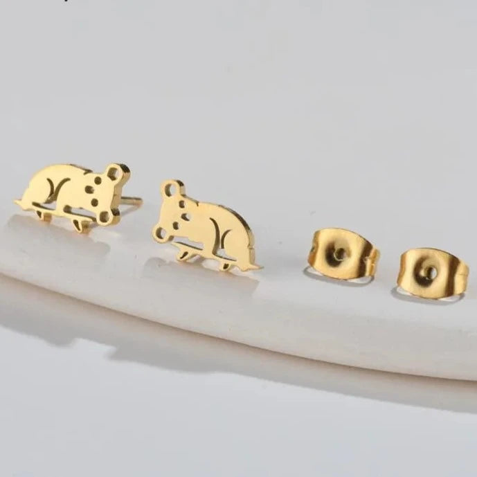 Orecchini Koala Carini Oro