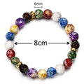 Bracciale 7 Chakra Uomo Donna Bambino Pietre 