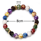 Bracciale 7 Chakra Uomo Donna Bambino Pietre 