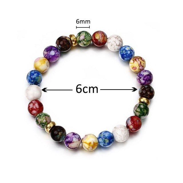 Bracciale 7 Chakra Uomo Donna Bambino Pietre 