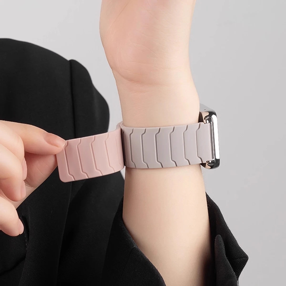 Magnetni pašček za uro Fitbit Versa 3, Versa 4, Sense 1 in Sense 2
