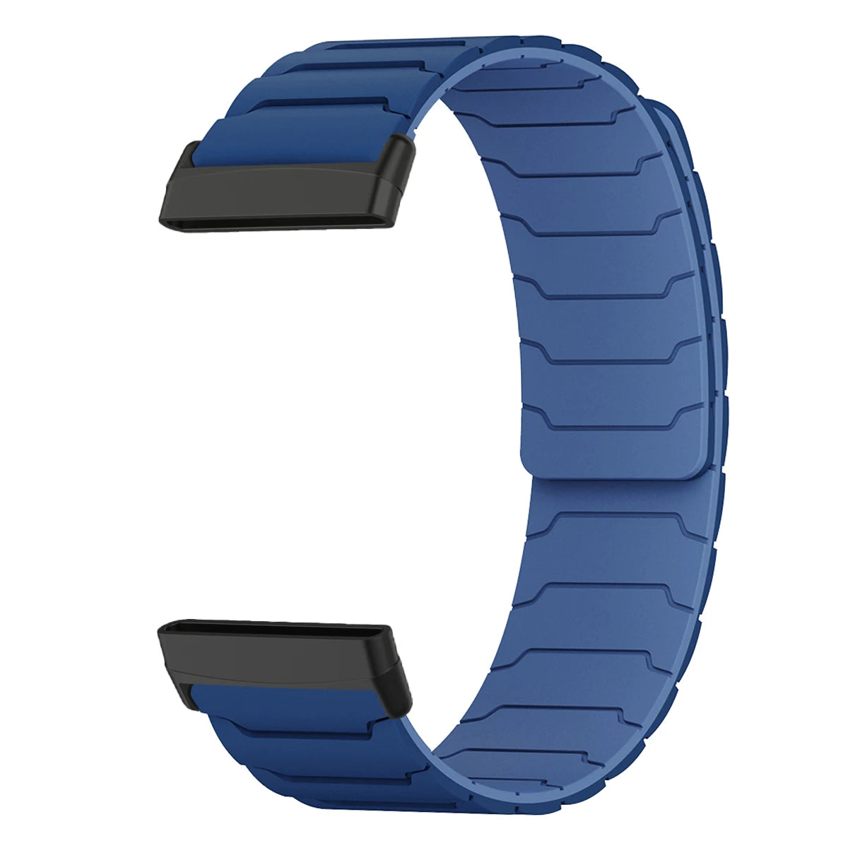 Magnetni pašček za uro Fitbit Versa 3, Versa 4, Sense 1 in Sense 2 moder
