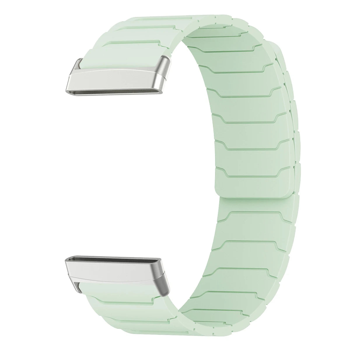 Magnetni pašček za uro Fitbit Versa 3, Versa 4, Sense 1 in Sense 2 zelen
