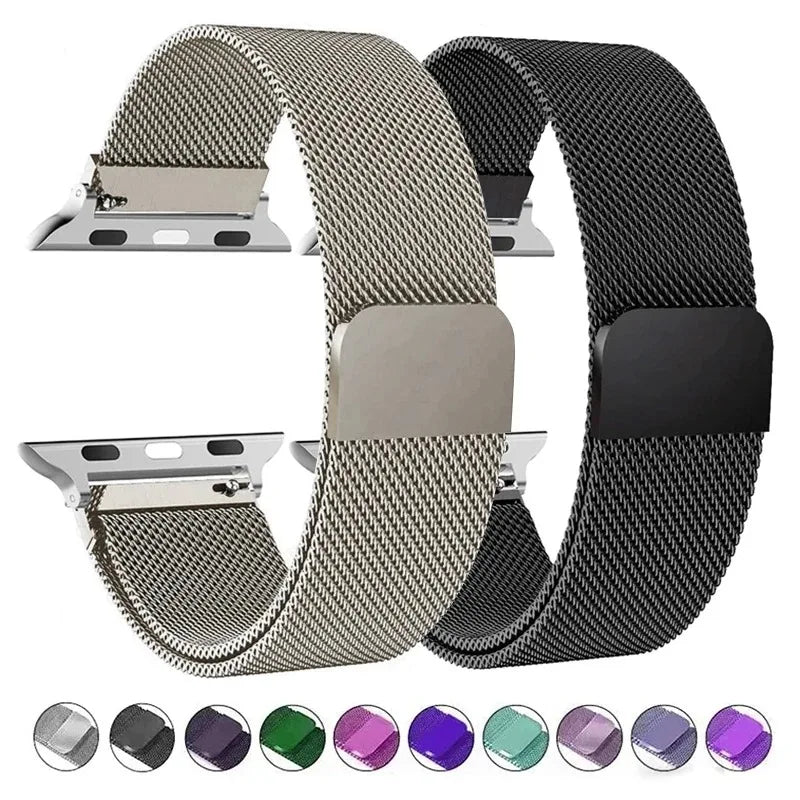 Bracciale Apple Watch Magnetico in Acciaio
