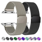 Bracciale Apple Watch Magnetico in Acciaio